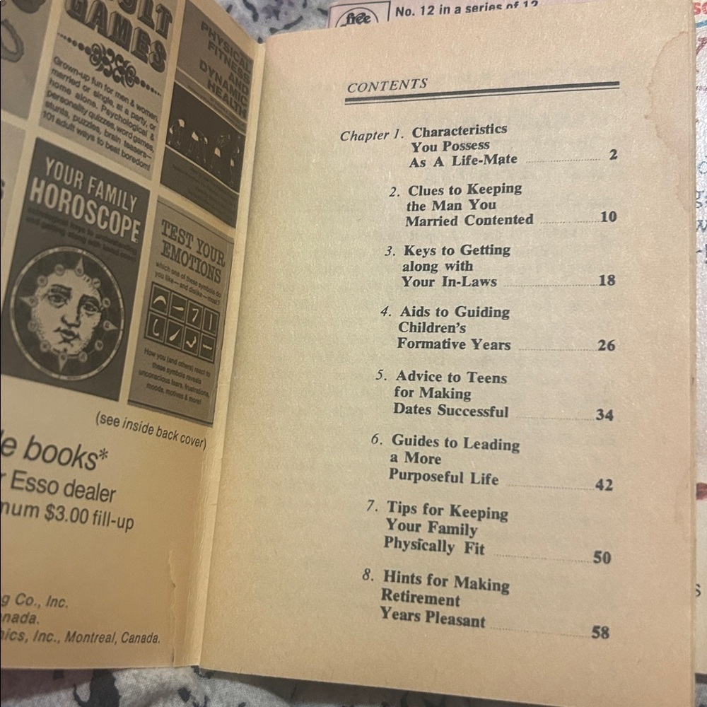 70’s Vintage Esso Astrology and Witchcraft mini Book Set - Picture 6 of 8